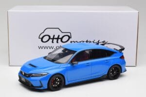 Honda Civic FK8 Type R Boost Blauw Parelmoer Otto 1:18 OT1093 Hars — afbeelding 6 van 6