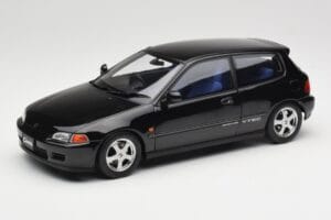 Honda Civic SiR II EG6 VTEC Zwart LCD 1:18 LCD18018-BL Metaal