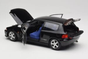 Honda Civic SiR II EG6 VTEC Zwart LCD 1:18 LCD18018-BL Metaal — afbeelding 5 van 9