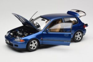 Honda Civic SiR II EG6 VTEC Blauw LCD 1:18 LCD18018-BU Metaal — afbeelding 2 van 9