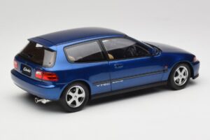 Honda Civic SiR II EG6 VTEC Blauw LCD 1:18 LCD18018-BU Metaal — afbeelding 3 van 9