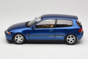 Honda Civic SiR II EG6 VTEC Blauw LCD 1:18 LCD18018-BU Metaal — afbeelding 4 van 9