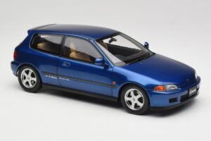 Honda Civic SiR II EG6 VTEC Blauw LCD 1:18 LCD18018-BU Metaal — afbeelding 6 van 9