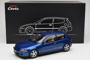 Honda Civic SiR II EG6 VTEC Blauw LCD 1:18 LCD18018-BU Metaal — afbeelding 9 van 9