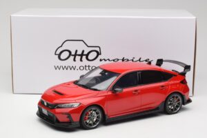 Honda Civic Type R FL5 Mugen Rally Red Otto 1:18 OT1165 Hars — afbeelding 6 van 6
