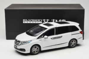 Honda Elysion Wit OEM 1:18 430056 Metaal — afbeelding 8 van 8