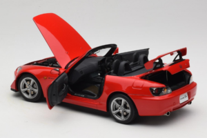 Honda S2000 AP2 Type S New Formula Red MotorHelix 1:18 M85112 Metaal — afbeelding 6 van 9