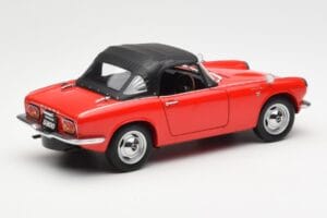 Honda S800 Roadster Rood AUTOart 1:18 73276 Metaal — afbeelding 3 van 8