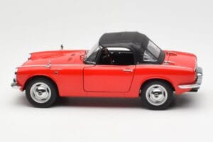 Honda S800 Roadster Rood AUTOart 1:18 73276 Metaal — afbeelding 4 van 8