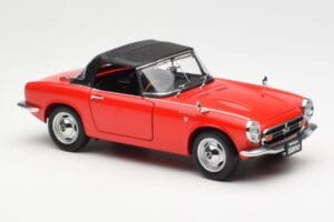 Honda S800 Roadster Rood AUTOart 1:18 73276 Metaal — afbeelding 6 van 8