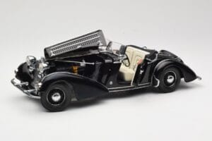 Horch 855 Roadster Zwart Sun Star 1:18 2401 Metaal — afbeelding 2 van 8