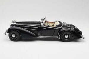 Horch 855 Roadster Zwart Sun Star 1:18 2401 Metaal — afbeelding 4 van 8
