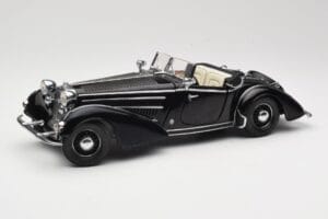 Horch 855 Roadster Zwart Sun Star 1:18 2401 Metaal