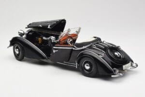 Horch 855 Roadster Zwart Sun Star 1:18 2401 Metaal — afbeelding 5 van 8
