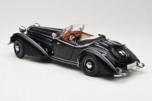 Horch 855 Roadster Zwart Sun Star 1:18 2401 Metaal — afbeelding 7 van 8