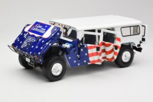 Hummer H1 AM General Gore-Lieberman Humvee America Exoto 1:18 1807 Metaal — afbeelding 2 van 8
