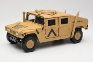 Hummer H1 AM General Military Police Exoto 1:18 01801 Metaal