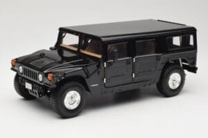 Hummer H1 Hard Top Zwart Exoto 1:18 01803 Metaal