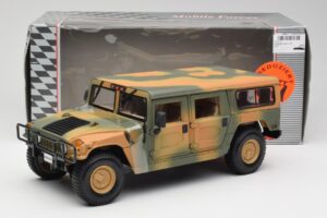 Hummer H1 Station Wagon Military Maisto 1:18 56049 Metaal — afbeelding 8 van 8