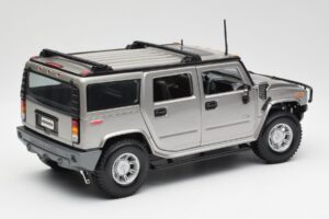 Hummer H2 Zilver Maisto 1:18 7449569 Metaal — afbeelding 3 van 8