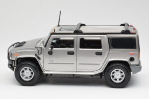 Hummer H2 Zilver Maisto 1:18 7449569 Metaal — afbeelding 4 van 8