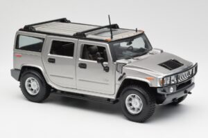 Hummer H2 Zilver Maisto 1:18 7449569 Metaal — afbeelding 6 van 8