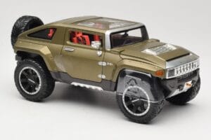 Hummer HX Concept Groen Maisto 1:18 36171 Metaal — afbeelding 6 van 8