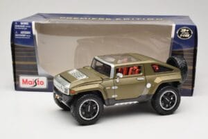 Hummer HX Concept Groen Maisto 1:18 36171 Metaal — afbeelding 8 van 8
