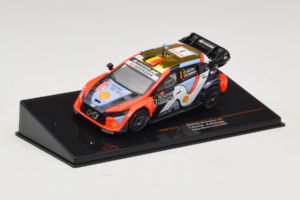 Hyundai i20 N Rally1 #1 T. Neuville / M. Wydaeghe Rally Monte Carlo 2025 IXO 1:43 RAM973C Metaal — afbeelding 2 van 4