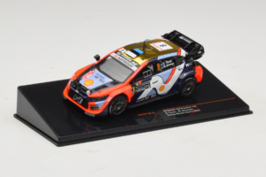 Hyundai i20 N Rally1 #8 O. Tanak / M. Jarveoja Rally Monte Carlo 2025 IXO 1:43 RAM973B Metaal — afbeelding 2 van 5