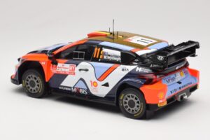 Hyundai i20 N Rally1 #11 Hyundai Shell Mobis WRT T. Neuville / M. Wydaeghe Rally Poland 2024 IXO 1:18 18RMC214 Metaal — afbeelding 4 van 6