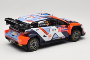 Hyundai i20 N Rally1 #8 Hyundai Shell Mobis WRT O. Tanak / M. Jarveoja Rally Chile 2024 IXO 1:18 18RMC223 Metaal — afbeelding 2 van 6