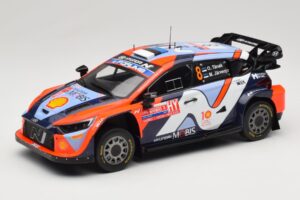 Hyundai i20 N Rally1 #8 Hyundai Shell Mobis WRT O. Tanak / M. Jarveoja Rally Chile 2024 IXO 1:18 18RMC223 Metaal