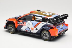 Hyundai i20 N Rally1 WRC Hybrid #11 T. Neuville / M. Wydaeghe Safari Rally Kenya 2024 IXO 1:18 18RMC208 Metaal — afbeelding 5 van 6