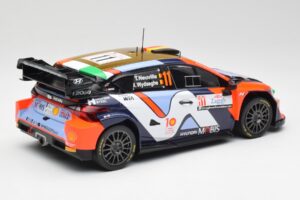 Hyundai i20 N Rally1 #11 T. Neuville / M. Wydaeghe Rally Croatia 2024 IXO 1:18 18RMC203 Metaal — afbeelding 2 van 6