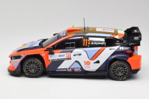 Hyundai i20 N Rally1 #11 T. Neuville / M. Wydaeghe Rally Croatia 2024 IXO 1:18 18RMC203 Metaal — afbeelding 3 van 6