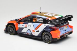 Hyundai i20 N Rally1 #11 T. Neuville / M. Wydaeghe Rally Croatia 2024 IXO 1:18 18RMC203 Metaal — afbeelding 5 van 6