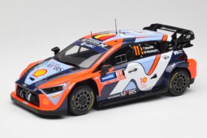 Hyundai i20 N Rally1 #11 T. Neuville / M. Wydaeghe Rally Sweden 2024 IXO 1:18 18RMC201 Metaal