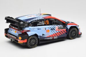 Hyundai i20 N Rally1 WRC #11 T. Neuville / M. Wydaeghe Rally Monte Carlo Winner 2024 IXO 1:18 18RMC194 Metaal — afbeelding 2 van 6