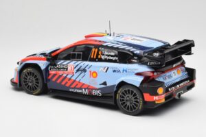 Hyundai i20 N Rally1 WRC #11 T. Neuville / M. Wydaeghe Rally Monte Carlo Winner 2024 IXO 1:18 18RMC194 Metaal — afbeelding 5 van 6