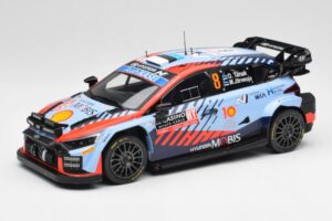 Hyundai i20 N Rally1 WRC #8 O. Tänak / M. Järveoja Rally Monte Carlo Night Version 2024 IXO 1:18 18RMC195 Metaal