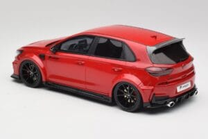 Hyundai i30 N PD Prior Design Engine Rood Otto 1:18 OT1112 Hars — afbeelding 5 van 6