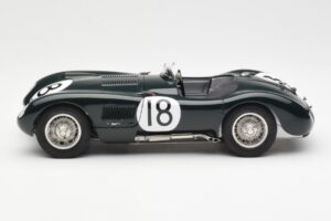 Jaguar C-Type #18 T. Rolt / D. Hamilton 24 Hours of Le Mans Winner 1953 CMC 1:18 M-195 Metaal — afbeelding 3 van 6
