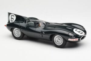 Jaguar D-Type #6 M. Hawthorn / I. Bueb Team Jaguar Cars Ltd 24 Hours of Le Mans 1955 AUTOart 1:18 85586 Metaal — afbeelding 4 van 6