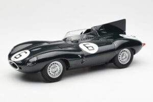 Jaguar D-Type #6 M. Hawthorn / I. Bueb Team Jaguar Cars Ltd 24 Hours of Le Mans 1955 AUTOart 1:18 85586 Metaal