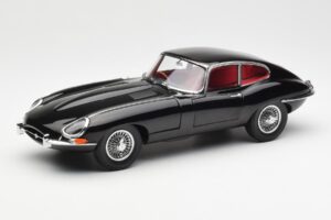 Jaguar E-Type 3.8 Series 1 Zwart Kyosho 1:18 08954BK Metaal
