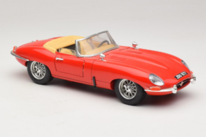 Jaguar E-Type Series 1 Cabriolet Rood Bburago 1:18 3038 Metaal — afbeelding 7 van 8