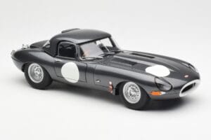 Jaguar E-Type Series 1 Coupe Lightweight Donkergrijs AUTOart 1:18 73647 Metaal — afbeelding 6 van 8