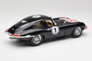 Jaguar E-Type Series 1 #1 British Racing Green Bburago 1:18 3018-M3 Metaal — afbeelding 3 van 8