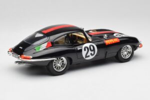 Jaguar E-Type #29 Zwart Bburago 1:18 3018-M4 Metaal — afbeelding 3 van 8
